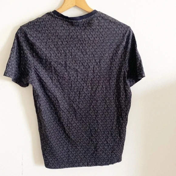 MICHAEL KORS Men's Signature T-Shirt Black Size S - Picture 3 of 5